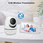 Babyphone Vidéo 5 Pouces Avec Caméra PTZ Et Vision Nocturne