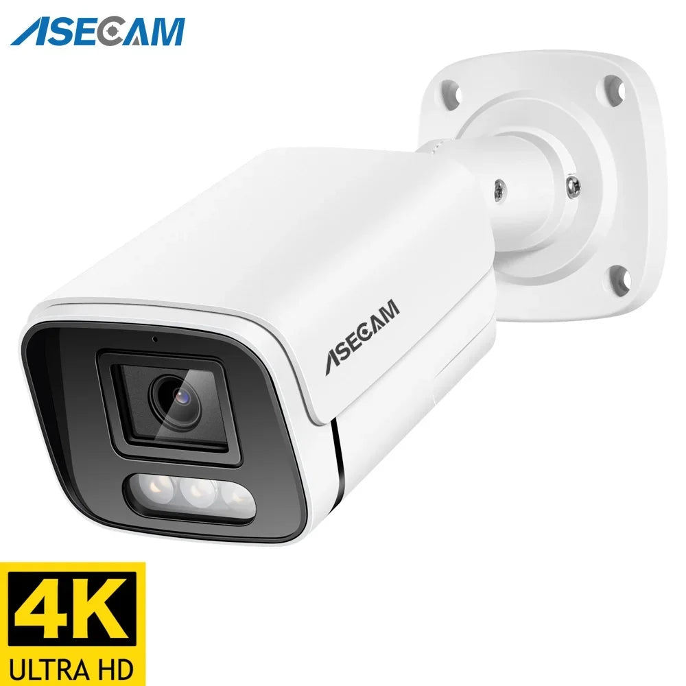 Caméra De Surveillance Extérieure 8 MP 4K PoE H.265