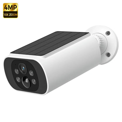 Caméra Solaire Extérieure WiFi 4MP Étanche IP67